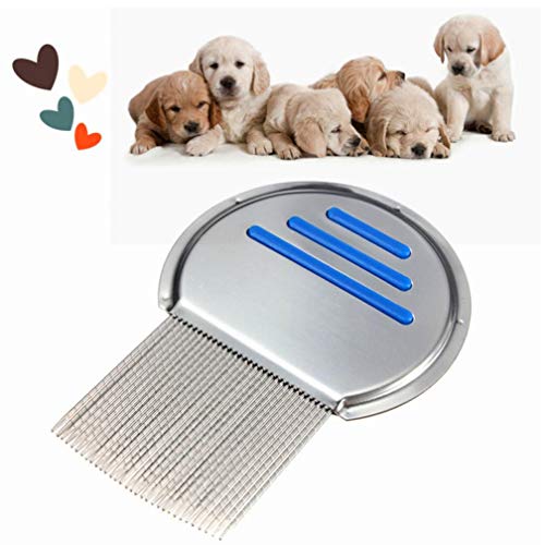 1PC Acero Inoxidable Terminator piojos Peine Libre del Pelo de los niños Rid Piojos Dientes Súper Densidad Quitar Las liendres Peine