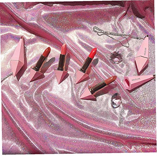 1pc De Larga Duración Barra De Labios Hidratante Labial Cremoso Impermeable Antiadherentes Diamond Cup Lápiz Labial Cosmético Creativo Regalo Para Las Mujeres De Las Muchachas (105 Milk Tea)