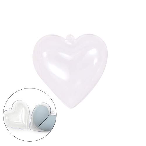 1PC De Plástico En Forma De Titular Del Maquillaje Esponja Corazón Caso Del Recorrido Fundación Esponja De Transporte Protectora Beauty Case Holder Blender (Transparente)