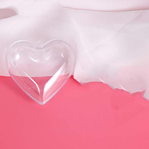 1PC De Plástico En Forma De Titular Del Maquillaje Esponja Corazón Caso Del Recorrido Fundación Esponja De Transporte Protectora Beauty Case Holder Blender (Transparente)