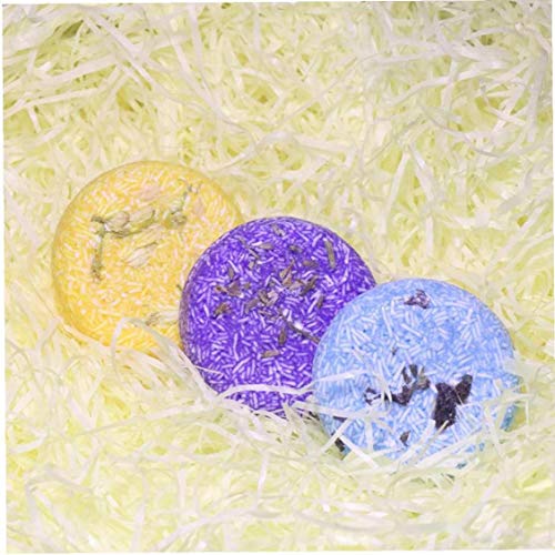 1pc Natural champú para el pelo barra de jabón Champú Sólido Jabón Champú con aceite vegetal esencial para la tratada en seco cabello dañado (lavanda) Champú