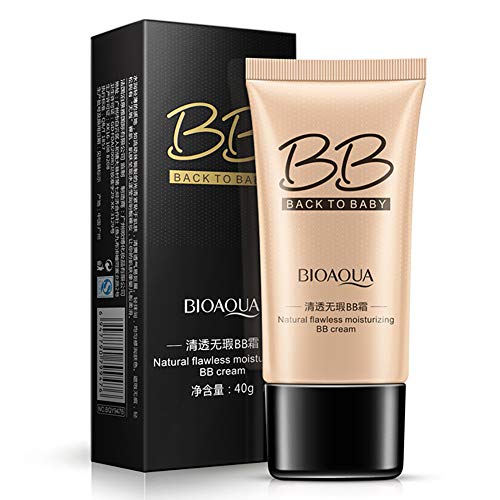 1PC Pro Makeup Magic Bb Cream Make-up Designer BB Cream Nude Magique Fondo de maquillaje Skin Active BB Cream Perfeccionador Prodigioso Pieles Mixtas a Grasas (Beige natural)