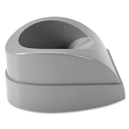 2 colores francés Dip Nail Container Smile Line Maker francés Nail Art Guide Manicura Herramientas(gris)