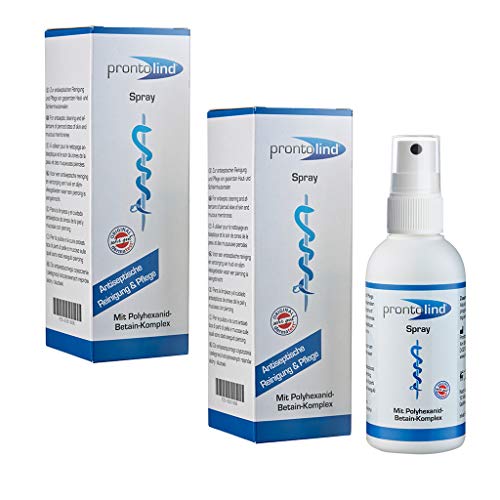 2 x Prontolind - Spray - 75 ml (Piercingpflege Piercingspray Piercingcare Tattoospray)