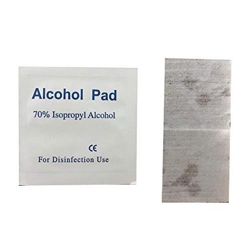 200 desinfectante alcohólica toallitas aparato de desinfección del aire libre paquete herida hisopos con alcohol de algodón limpio alcohol esterilización