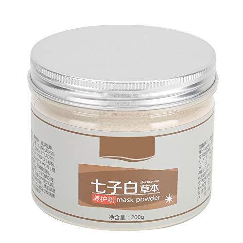 200g Polvo Facial, Polvo Blanqueador Hidratante para Blanquear la Máscara