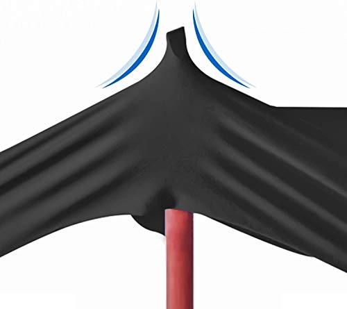 200pcs Nitrilo Guantes Desechables Polvo Guantes Libres De Látex, Dispensador Pack Cocina Universal/Lavavajillas/Trabajo/Goma/Guantes de Jardín (XL, Negro)