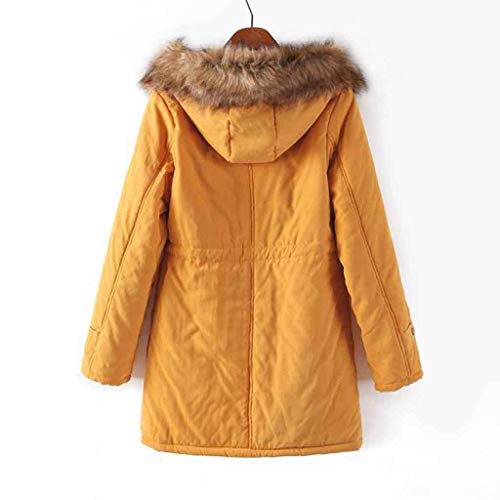 2018 Chaqueta con Capucha Larga del Cuello De Piel De Las Mujeres Caliente Mejor Vender Parka De Invierno Outwear Encapuchado Abrigo Casual riou