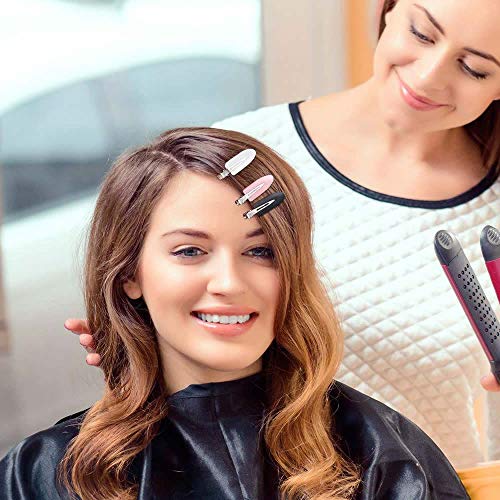24 pinzas para el pelo sin doblar, sin arrugas, para peinado, pulseras de dedos o para maquillaje