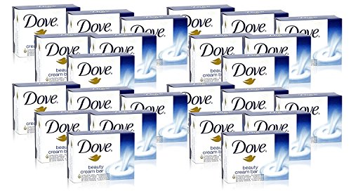 24 x Dove Beauty Cream Bar original jabón baño ducha 100 G 1/4 hidratante crema