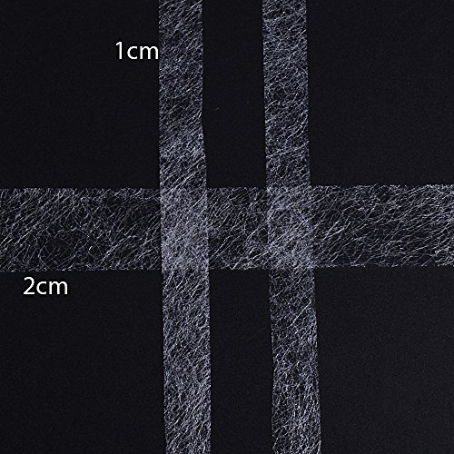 256m 4rollos Cinta de Dobladillo Planchar Cinta Adhesiva sin Coser Fusible Fusión de Tela para Ropa (Ancho 10mm+20mm)