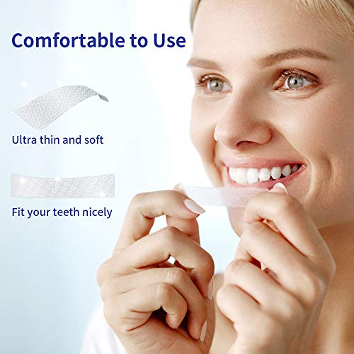 28 blanqueador de dientes tiras, iFanze Tiras Blanqueadoras, blanqueamiento de dientes, blanqueador de dientes, Tiras de Blanqueamiento Dental, Reduce Sensibilidad Dental, Elimina Manchas Dentales
