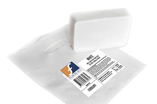 2kg (1kg + 1kg) Base Sapone blanco senza SLS, Forbury White Opaque Soap Base