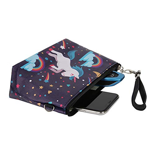 3 bolsas de aseo impermeables, bolsa de viaje para cosméticos, bolsa de almacenamiento portátil para maquillaje, para mujeres y niñas unicornio