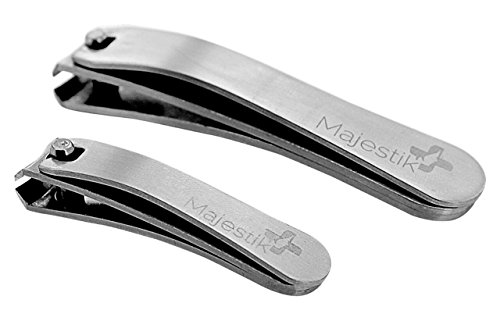 3-pc. Stainless steel manicure and pedicure set, Con funda de cuero, Garantía de Devolución del 100% de satisfacción!
