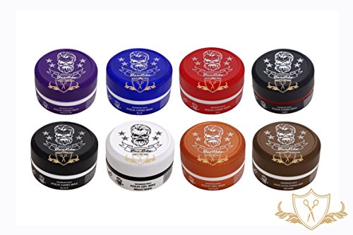 3 x bandido Hair Wax Black pelo Wax Aqua Hard Wax