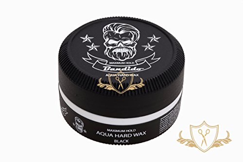 3 x bandido Hair Wax Black pelo Wax Aqua Hard Wax
