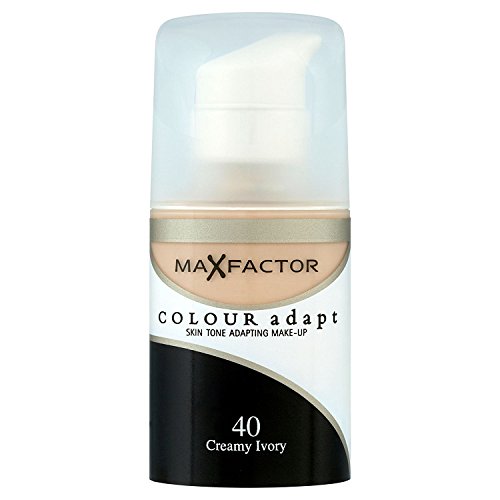 3 x Max Factor, Colour Adapt Foundation, 34ml, 40 Creamy Ivory, New & Sealed