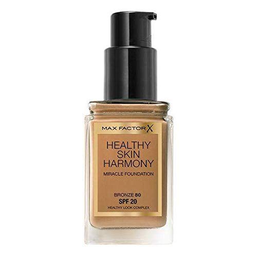 3 x Max Factor Healthy Skin Harmony Miracle Foundation - 77 Soft Honey