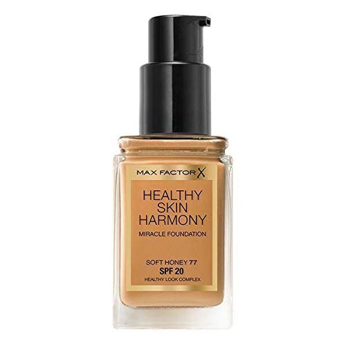3 x Max Factor Healthy Skin Harmony Miracle Foundation - 79 Honey Beige