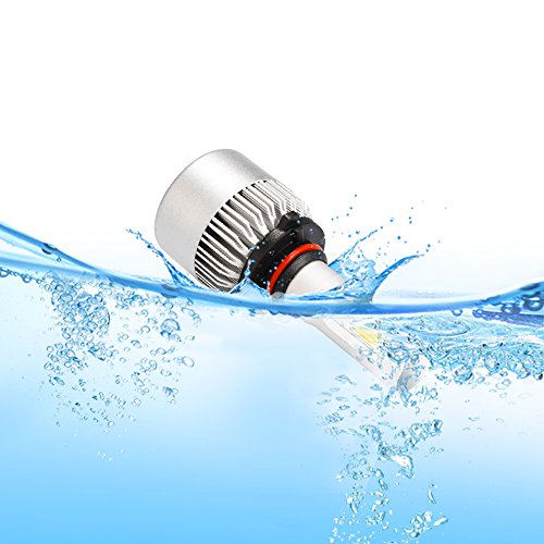 30000LM Max 200W (2 Bulbs) S2 CREE LED Car Headlight 9005/H10/HB3 Halogen Lamp Bulb Built-in Cooling Fan 6500K White