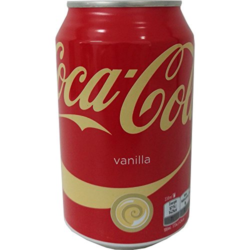 330ml Vanilla Coca-Cola (Paquete de 24 x 330 ml)