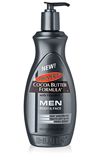3x Palmers Cocoa Butter Formula Lotion Body & Face MEN Dry Skin 400ml *PUMP* by Palmers