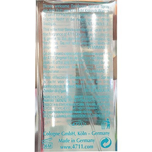 4711 Desodorante Vaporizador - 75 ml