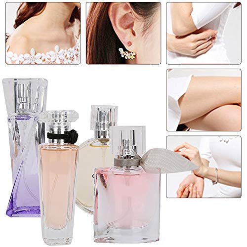 4pcs Lady Perfume Set Atomizador de Larga Duración Perfume Femenino Fragancia de Flores Set de Viaje Fragancia Floral Y Afrutada Caja de Regalo Perfecta Para Mujeres