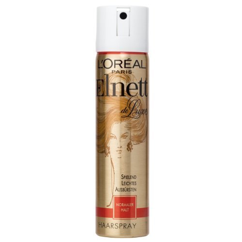 5 Pack L 'Oréal elnett de Luxe mini de pelo Spray Alcance normal de sujeción 5 x 75 ml