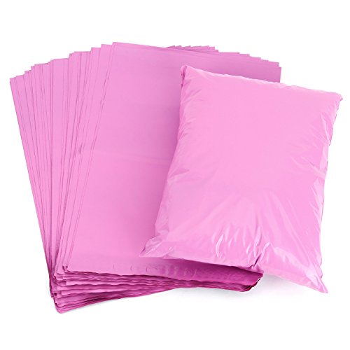50 bolsas postales resistentes para envíos postales, 150 mm x 230 mm, 355 mm x 485 mm, de plástico polietileno autoadhesivo, embalaje para paquetes.
