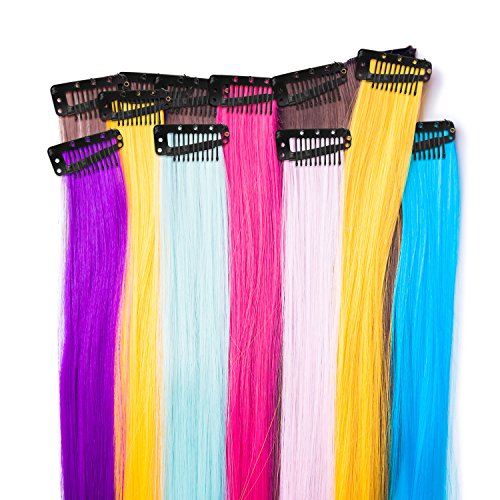 50 Piezas Clips de Peluca de Presión-Peine de 10-Dientes para Extensiones de Pelo