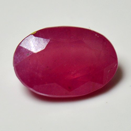 55Carat Gema de rubí Rosa Natural Suelta facetada 2,5 Quilates Forma Ovalada Chakra curación Julio Piedra Natal Astrológica AA+