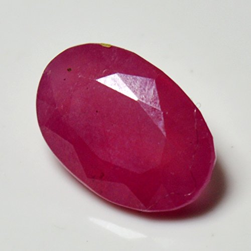 55Carat Gema de rubí Rosa Natural Suelta facetada 2,5 Quilates Forma Ovalada Chakra curación Julio Piedra Natal Astrológica AA+