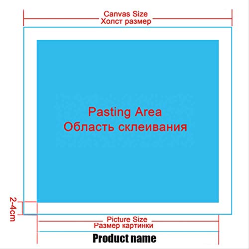 5D Pintura Diamante Castell Platja D'Aro Costa Brava Diy Kit Fabricación De Mosaicos Punto De Cruz Kits De Bordado Lienzo Números Juego 40X50Cm