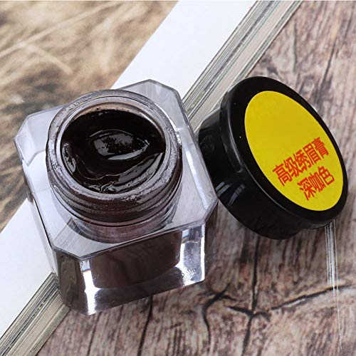 5pcs profesional Microblading práctica pigmento tatuaje ceja labio semipermanente herramienta de maquillaje crema