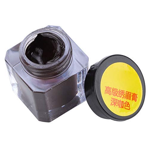 5pcs profesional Microblading práctica pigmento tatuaje ceja labio semipermanente herramienta de maquillaje crema