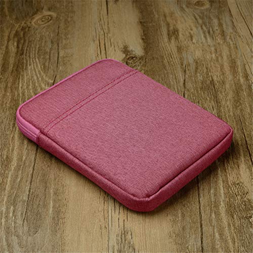 6 Pulgadas Funda de Bohemia - Portátil Sleeve Bag Maletín Cover Case para Amazon Kindle Paperwhite/Voyage/All-New Kindle (8th Generation, 2016)/6 Inch Kindle Oasis E-Reader,Rosa