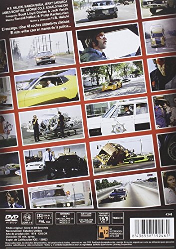 60 Segundos DVD 1974 Gone in 60 Seconds