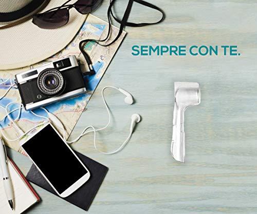 8 protecciones higiénicas para cepillo de dientes eléctrico recargables Braun Oral B Sensitive, Professional Care, Vitality, etc.
