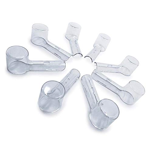 8 protecciones higiénicas para cepillo de dientes eléctrico recargables Braun Oral B Sensitive, Professional Care, Vitality, etc.