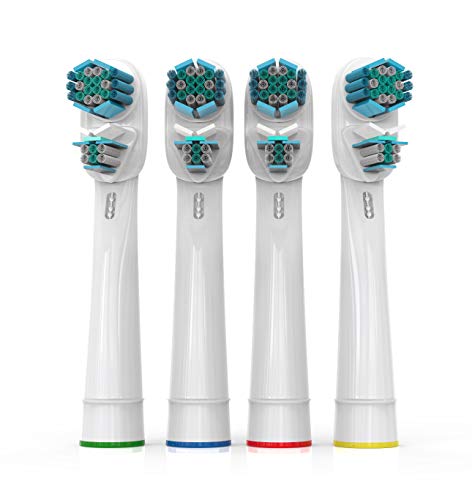 8 uds. (2x4) - Cabezales de Recambio Compatibles para cepillos Eléctricos - DUAL