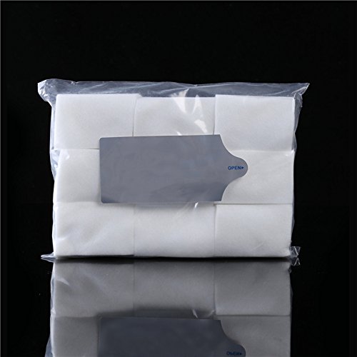 900 Algodón Celuloso Toallitas Limpiador Uñas Blanco Manicura