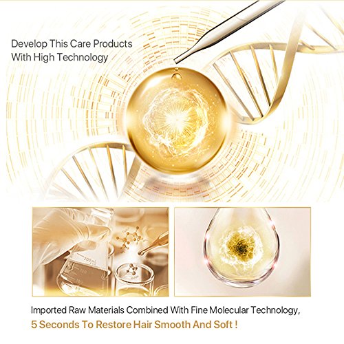 99AMZ Magical Treatment Mask 5 Seconds Repairs Damage Restore Soft Hair 60ml/120ml for All Hair Types Keratin Hair & Scalp Treatment Mascarilla para el Pelo Profesionales para Dañado Cabello (A-120ML)