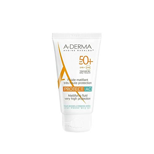 A-Derma A Derma Protect Ac Fluide Mat 50+ 40Ml 100 ml