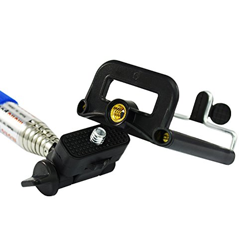 AAB Selfie Stick 1 - Negro - palo plegable, Trípode telescópico de Monopod para el teléfono inteligente Android de iOS