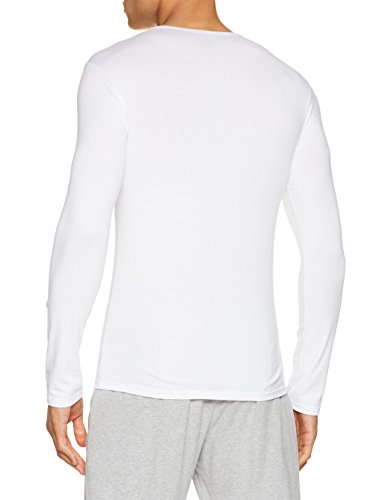 Abanderado ASA040Y, Camiseta X-Temp con Manga larga para Hombre, Blanco, Medium (Tamaño del fabricante:M/48)
