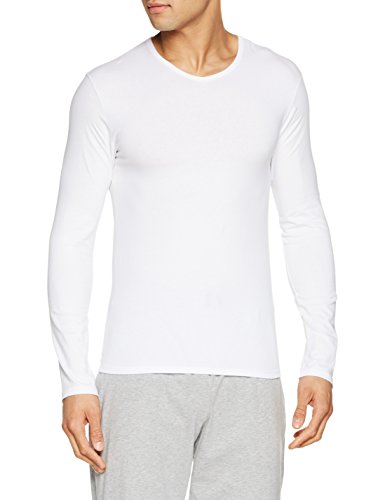 Abanderado ASA040Y, Camiseta X-Temp con Manga larga para Hombre, Blanco, Medium (Tamaño del fabricante:M/48)