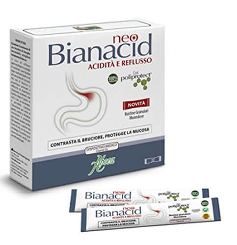 ABOCA NEO BIANACID 20 SOBRES COMPRIMIDOS BUCALES DOSIS ÚNICA - acidez, reflujo ácido, quema, protector membranas mucosas gástrico