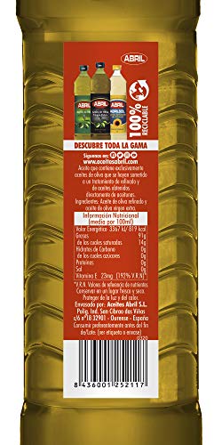 Abril Aceite de Oliva Suave 1 L - Caja de 15 botellas